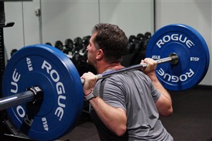 Personal Training - squats with weight squats with weight